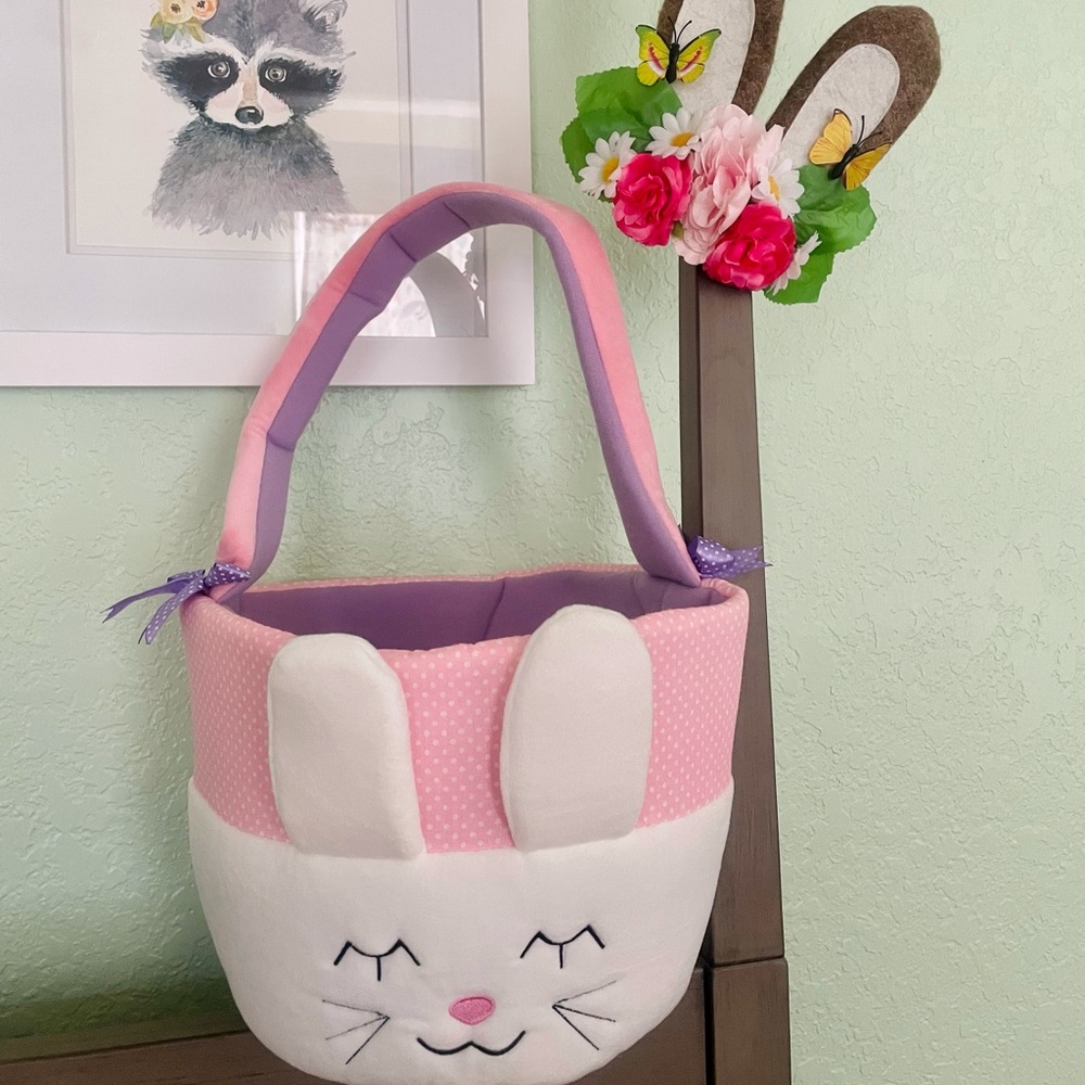 Easter Basket and Bunny Ears for Toddler